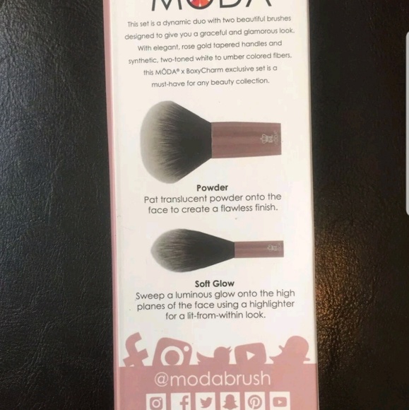 Moda Powder & Soft Glow Brush Combo - Picture 5 of 5